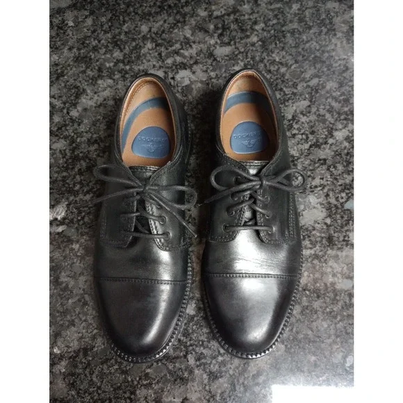 Dockers | Shoes | Dockers Mens 95m Gordon Genuine Leather Dress Casual Cap  Toe Oxford Shoe Black | Poshmark
